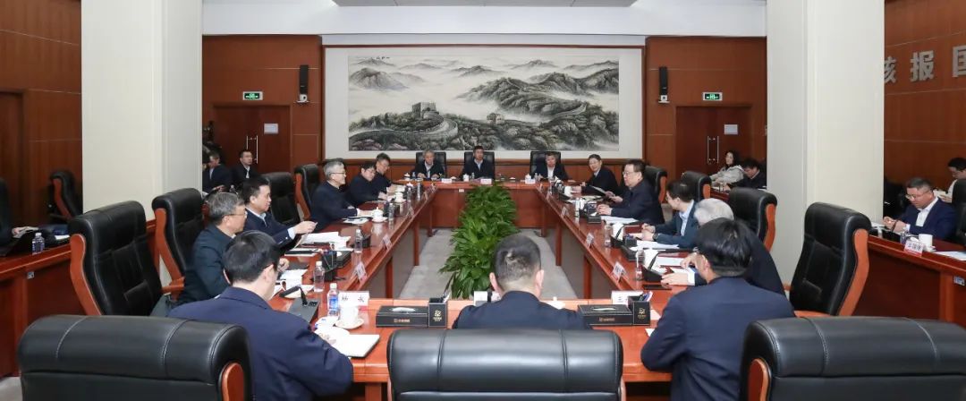 中核集團會見東方電氣集團總經理、黨組副書記張彥軍一行