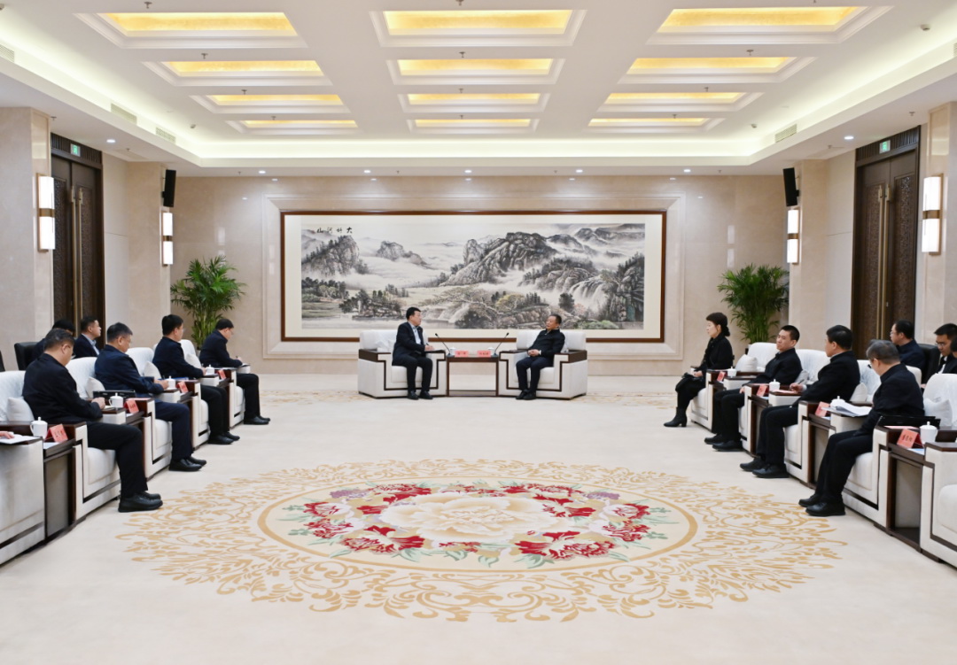 大唐集團董事長呂軍、總經(jīng)理張傳江拜會內蒙古自治區(qū)黨委書記孫紹騁政府主席王莉霞