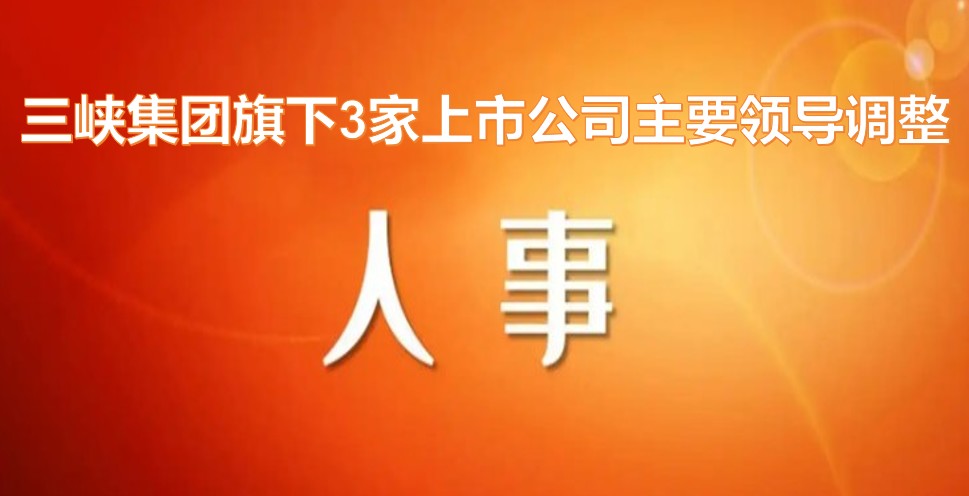電力央企密集調(diào)整旗下上市公司領(lǐng)導(dǎo)層！