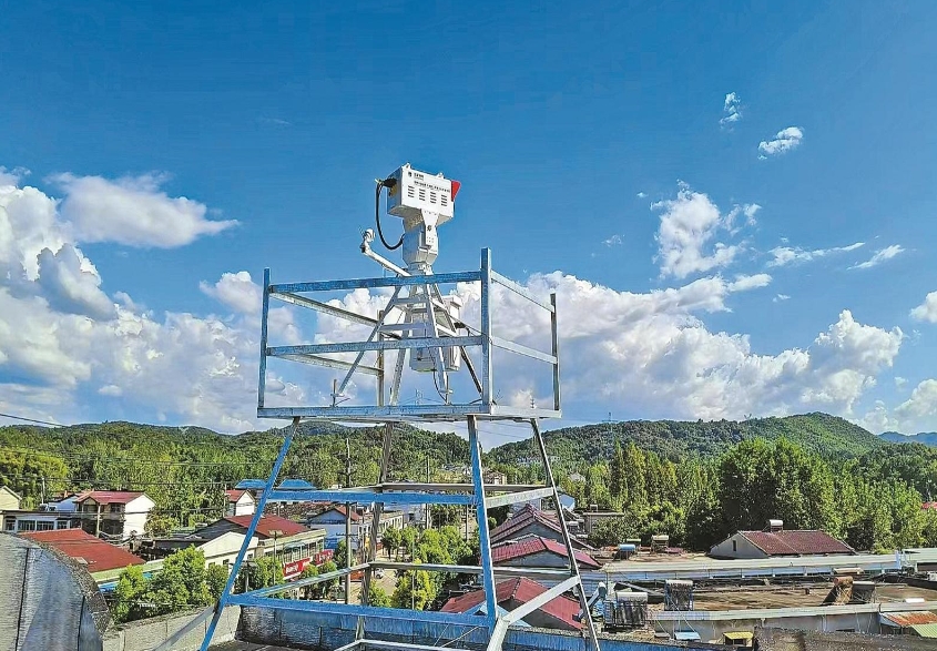 國網安徽電力應用量子激光雷達監(jiān)測輸電通道